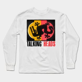 Talking Heads ••• Original 80s Style Fan Artwork Long Sleeve T-Shirt